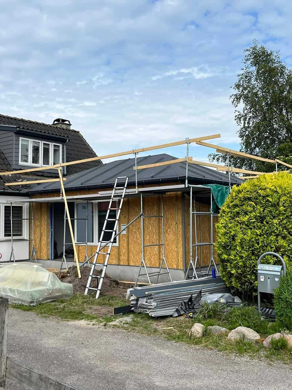 Tagdækker til tagdækning på Sjælland