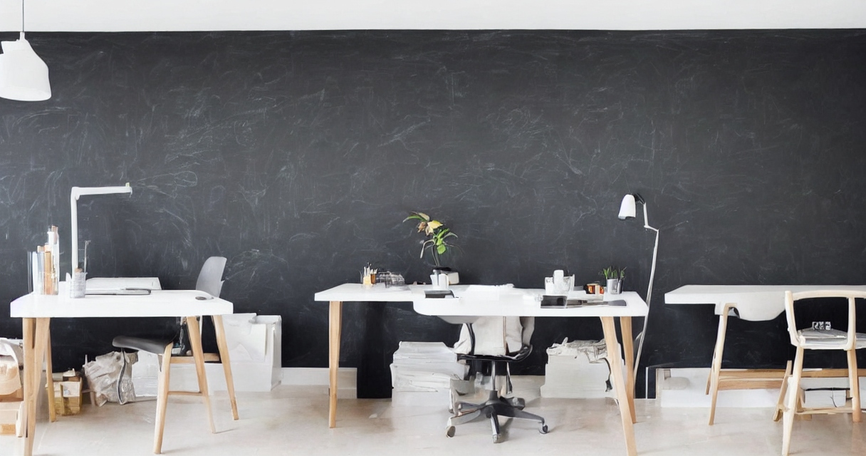 Fra køkken til kontor: Sådan kan tavlefolie forvandle dine vægge