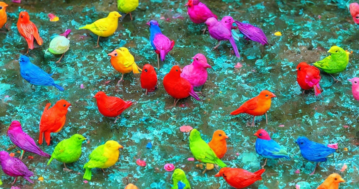 Fuglebad fra Trixie - En sjov og interaktiv måde at interagere med dine fugle på